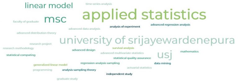 MSc In Applied Statistics – Department Of Statistics