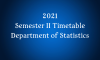 2021-Semster II Timetable