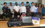 Marine and Coastal Ecology Laboratory of the Department of Zoology, USJ receives much needed collection of equipment for marine debris survey