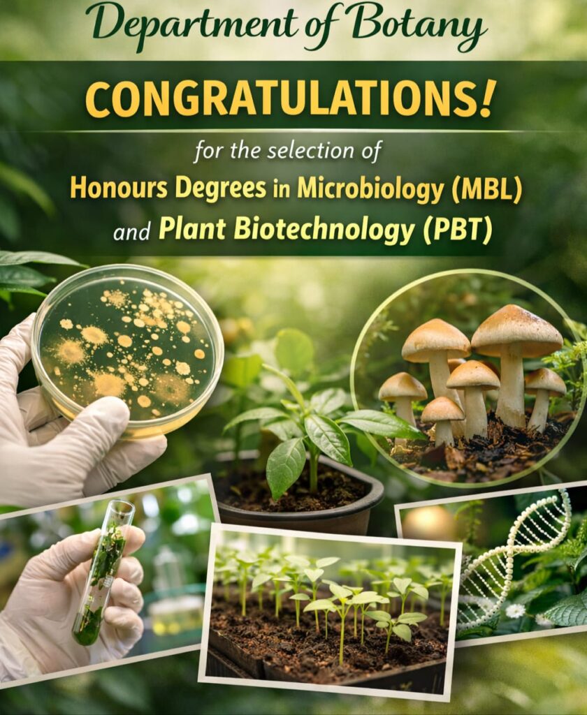 Honors Degree Selection – 2026