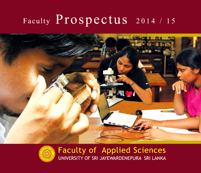Prospectus of Faculty of Applied Sciences 2014/ 2015